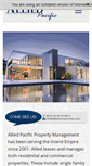 Mobile Screenshot of alliedrentshomes.com